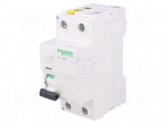RCD breaker | Inom: 40A | Ires: 30mA | Poles: 2 | 400V | Mounting: DIN