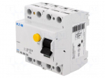RCD breaker | Inom: 40A | Ires: 30mA | Max surge current: 3kA | Poles: 4