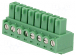 Pluggable terminal block | 3.81mm | ways: 8 | straight | plug | female
