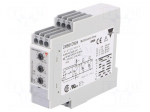 Timer | 0,1s&divide;100h | SPDT | 24VDC/5A,250VAC/8A | 24&divide;240VAC | 24VDC | DIN
