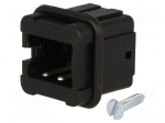 Connector: rectangular | female | Han Staf | PIN: 6 | size 3A | 10A | 50V
