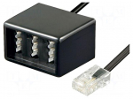 Transition: splitter | RJ11 plug,TAE F socket,TAE N socket x2