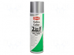 Paint | silver | RAL: 9006 | spray | GALVACOLOR | 500ml | 1.08g/cm3