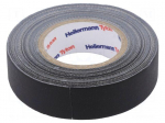 Tape: masking | W: 19mm | L: 10m | black | 64N/cm | -30&divide;80&deg;C | 10%