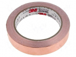 Tape: electrically conductive | W: 19mm | L: 16.5m | Thk: 0.101mm