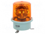 Signaller: lighting | rotating light | amber | Series: SH2 | 24VDC