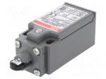 Limit switch | plastic roller &Oslash;11mm | NO + NC | 10A | max.400VAC