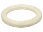 Pneumatic tubing | max.7bar | L: 25m | polyetylene | Economy | white