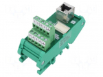 Transition | RJ45,screw terminal | W: 35mm | D: 68.5mm | H: 92.6mm | 1A
