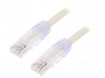 Patch cord | TX6&trade; PLUS,U/UTP | Cat: 6 | RJ45 plug,both sides | Cu | 1m