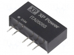 Converter: DC/DC | 1W | Uin: 5VDC | Uout: 5VDC | Uout2: -5VDC | Iout: 100mA