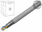 Wire | SF/UTP | 4x2x26AWG | 6 | stranded | Cu | LSZH | grey | 305m