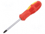 Screwdriver: for impact | Pozidriv&reg; | Size: PZ1 | Blade length: 75mm