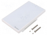 Touch switch | in mounting box | 100&divide;240VAC | TX | -10&divide;40&deg;C | white