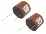 Capacitor: copper-polypropylene-paper | 3.3uF | 600VDC | &plusmn;5% | THT