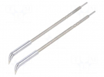 Tip | bent conical | 0.2mm | for soldering station | 2pcs.