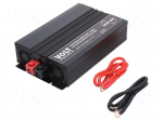 Converter: DC/AC | 2000W | Uout: 230VAC | 21&divide;28VDC | Ppeak: 4000W | 24V