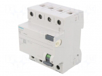 RCD breaker | Inom: 40A | Ires: 30mA | Poles: 3+N | 230/400VAC | IP20