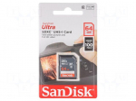 Memory card | SDXC | 64GB | Ultra | Class 10 UHS U1 | R: 100MB/s