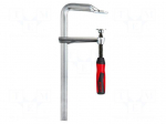 Universal clamp | steel | with handle | Grip capac: max.160mm