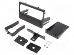 Radio frame | Acura,Honda,Isuzu | 1 DIN | black