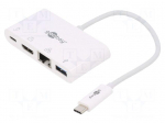 Adapter | HDMI 1.4,USB 3.0 | 0.15m | white | 4K,UHD 2160p | 60W