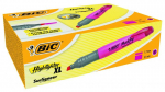 BIC Highlighter XL 2-5 mm, pink, Box 10 pcs. 247130