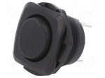 ROCKER | SP3T | Pos: 3 | ON-OFF-ON | 10A/28VDC | black | none | RB | UL94V-2