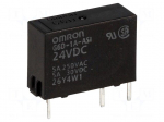 Relay: electromagnetic | SPST-NO | Ucoil: 24VDC | Icontacts max: 5A
