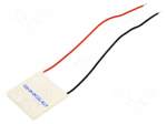 Module: Peltier | 15.4V | 5A | 40x40x4mm | 46.5W | ceramics | 20AWG | 68&deg;C