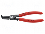 Pliers | for circlip | internal | 19&divide;60mm | Pliers len: 165mm | angular