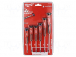 Screwdriver: precision-set | precision | Phillips,slot | 6pcs.