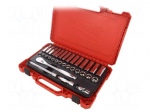 Wrench-set | 6-angles,socket spanner | 3/8" | 32pcs.
