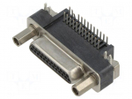 Connector: D-Sub | plug | male | PIN: 25 | right | soldering | 1A