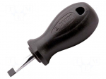 Screwdriver: standard | slot | 4x0.8mm | 627CR | Blade length: 25mm
