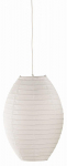 Paper Iekarināmā griestu lampa oval 40 cm balta