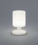 TRIO ārpus telpas galda lampa Barbados ar uzlādējamu bateriju LED 2W