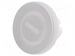 Actuator lens | 22mm | 84 | transparent | plastic
