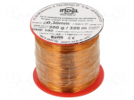 Coil wire | single coated enamelled | 0.3mm | 0.2kg | -65&divide;180&deg;C