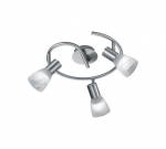 Trio-Lighting Visto 3-pc E14 LED brushed steel virziena gaismeklis