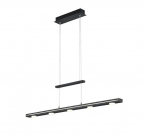 Trio Lacal LED piekarama lampa matt black brushed steel 379190732 4017807471229