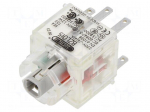 Contact block | Illumin: yes | IP00 | Contacts: NC + NO | 3mm | -30&divide;70&deg;C
