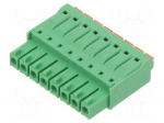 Connector: pluggable terminal block | plug | female | 5.5A | 160V
