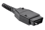 Auto- ja mootorrattatooted, elektroonika, navigatsioon, CB raadio // Auto elektroonikakomponendid : Installatsioonikaablid : Kaitsealused : &Uuml;hendused // Wtyk OBD II na płytkę 66.5 x 40mm