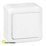 Forix IP44 balts v/a Pārslēdzis