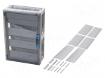 Enclosure: for modular components | IP66 | light grey | ENYSTAR