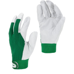 T&ouml;&ouml;riistad ja m&otilde;&otilde;teseadmed // Lisaseadmed lihvijatele, puuridele ja kruvikeerajatele // Rękawice ze sk&oacute;ry koz. ziel. l273110p, karta, "10", ce,lahti