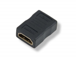 &Uuml;hendused // Different Audio, Video, Data connection plug and sockets // HD6B Adapter HDMI FEMALE to FEMALE gold