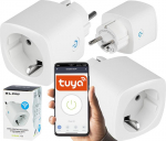 Uued tooted // 72-075# Inteligentne gniazdko sterowane wifi tuya v3 białe