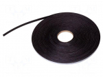 Tape: sealing | W: 10mm | L: 30m | Thk: 4mm | grey | caoutchouc hot-melt